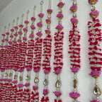 3.5ft floral rhinestone with rose premium hanging