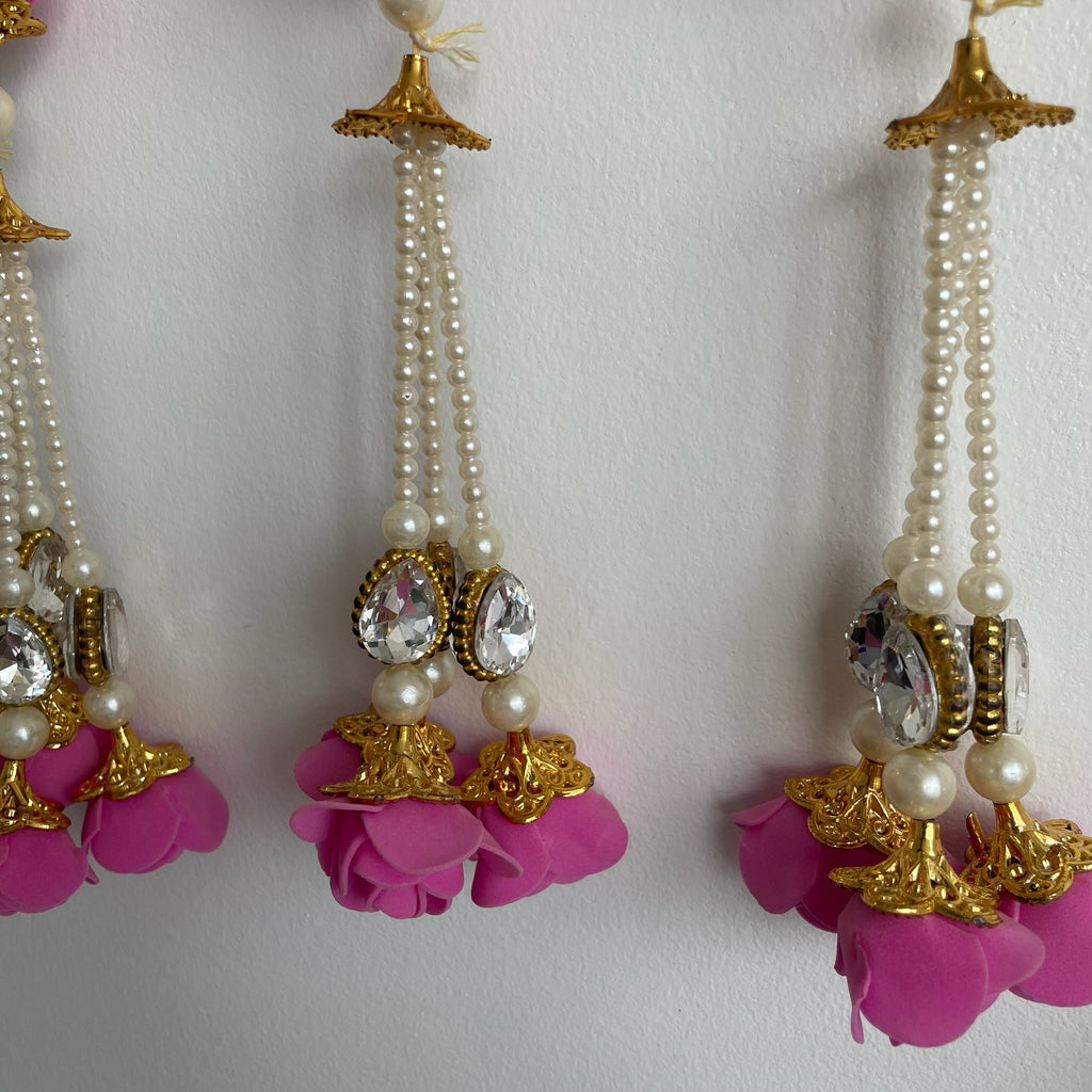 3.5ft floral rhinestone with rose premium hanging
