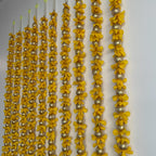 3 Ft Yellow Flower Gota Ball