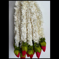 1.5 ft color lotus bud hanging - Red