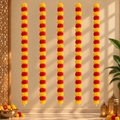 Marigold Flower Strings (Yellow + Red)
