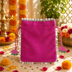 Lotus Potli - Rani Pink