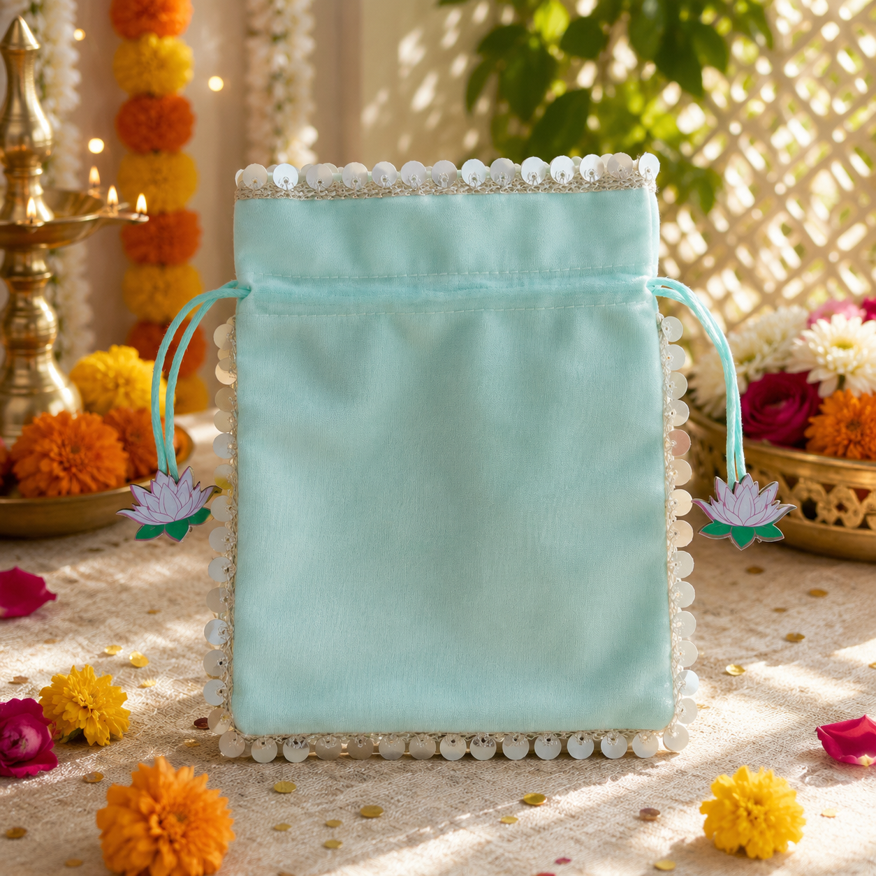Lotus Potli - Mint