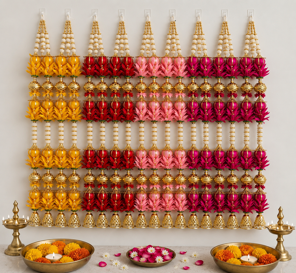 Guirlande lumineuse premium de 90 cm avec grosses boules de couleur - Rose Rani