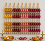 Guirlande lumineuse premium de 90 cm avec grosses boules de couleur - Rose Rani