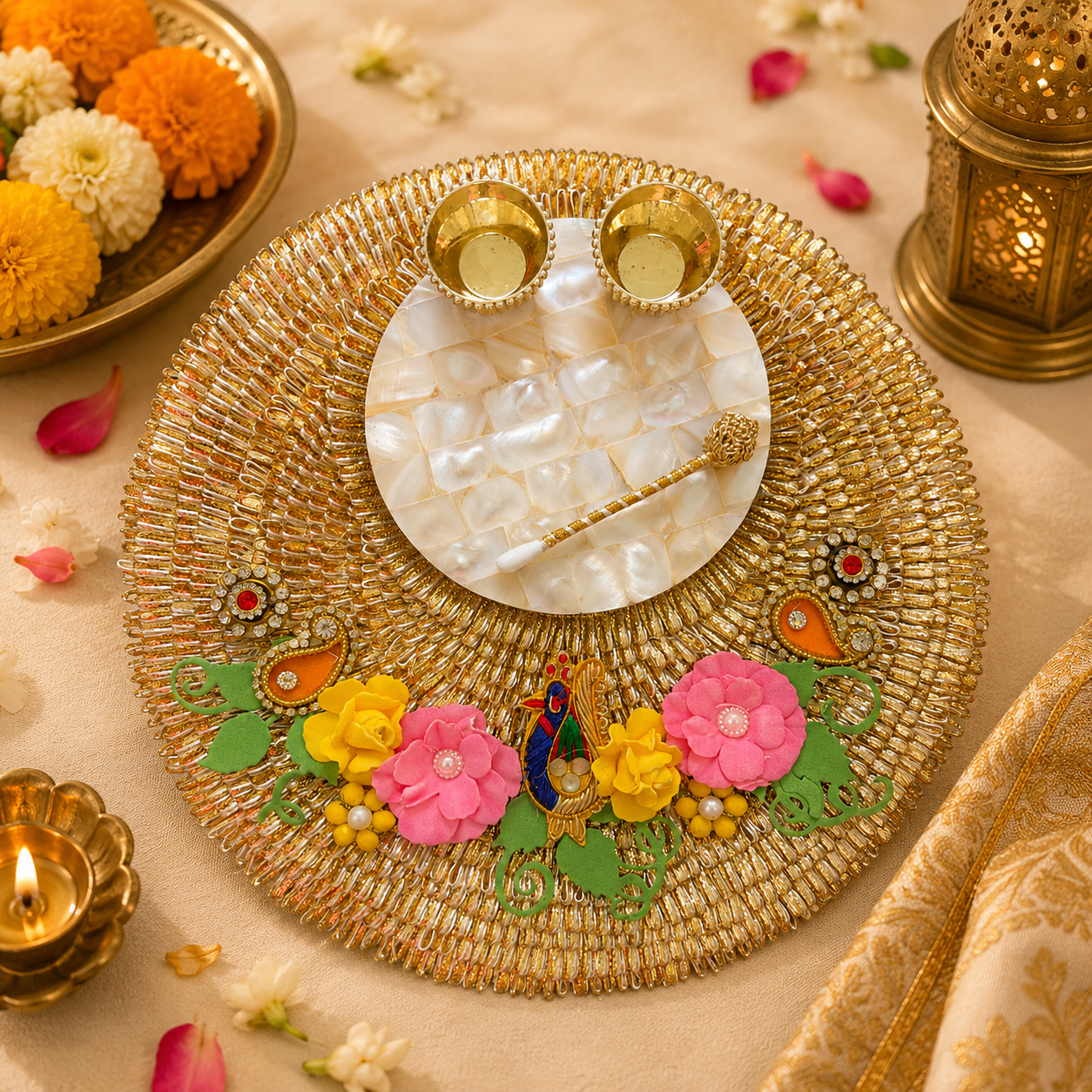 Pooja - Assiette de Tilak