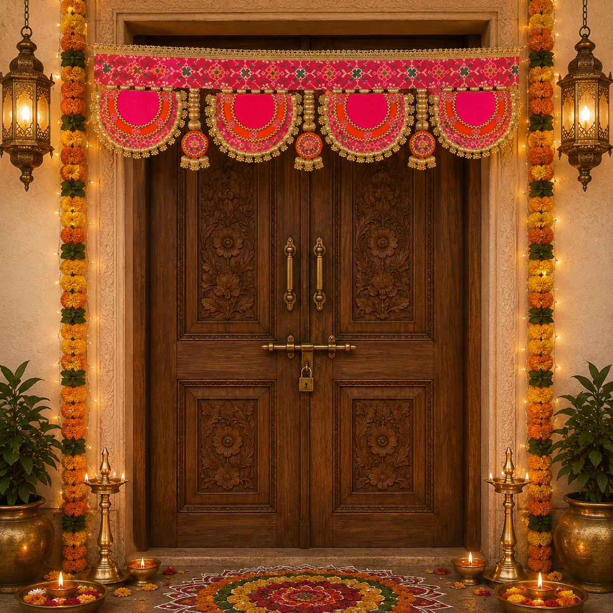Toran réversible Lotus (Grand)