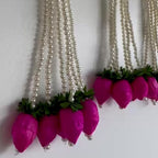 6 Bud Lotus Pearl Hanging (Set of 2)